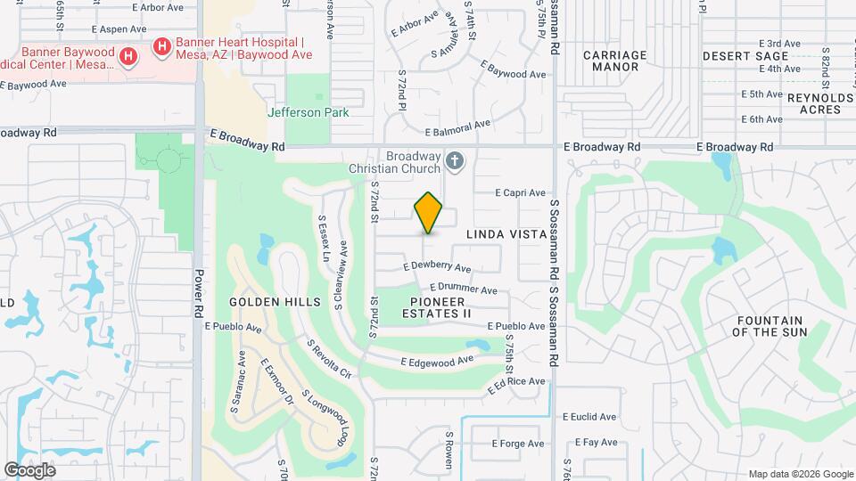 7310 E Dewan Cir Mapa y Detalles de la Ubicación