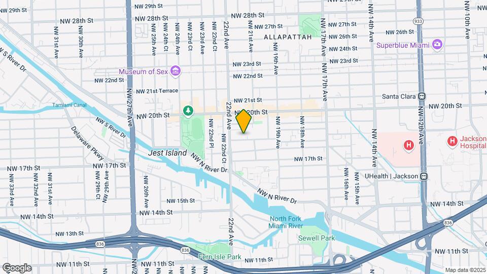 2137 NW 18th Ter Mapa y Detalles de la Ubicación