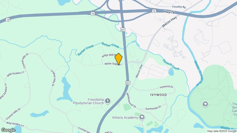 1131 White Oak Dr Map and Location Details