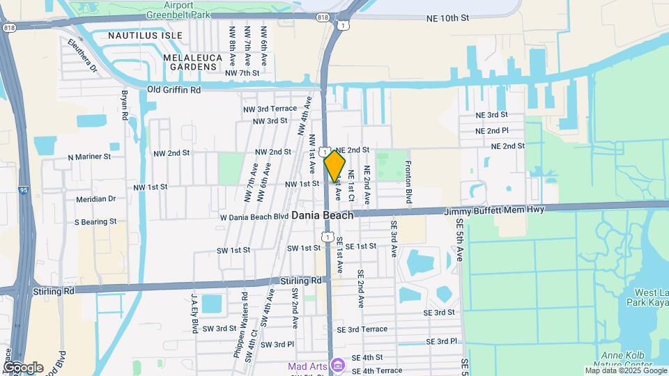 41 NE 1st Ave Map and Location Details