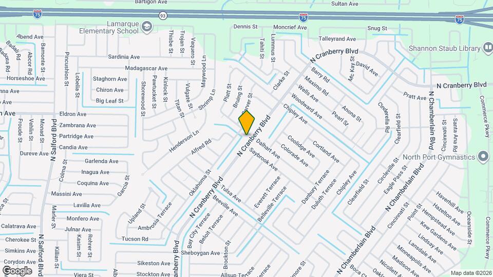 3945 N Cranberry Blvd Map and Location Details