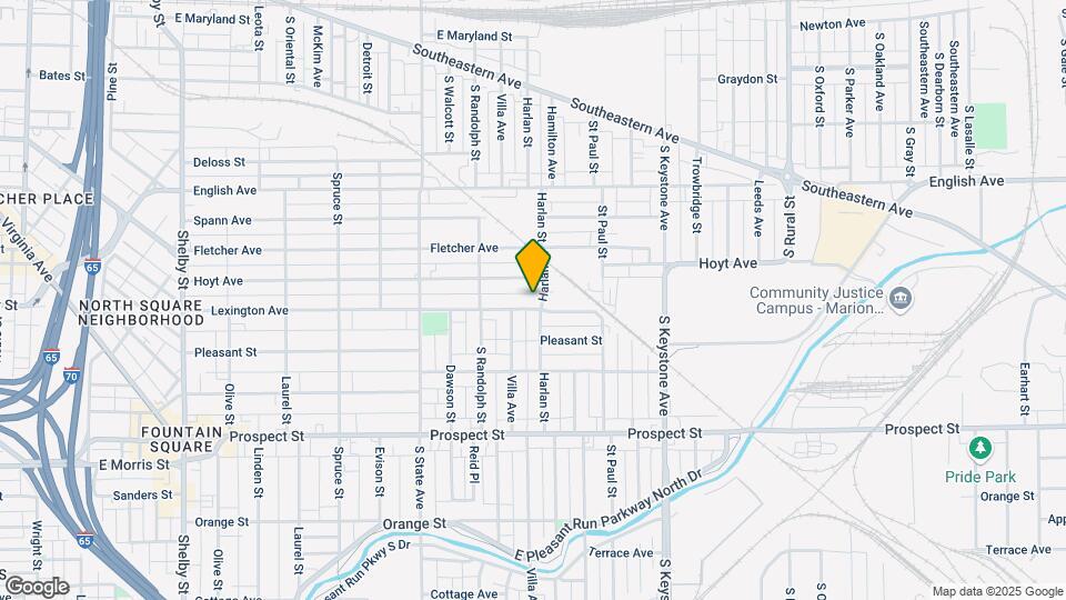 2036 Lexington Ave Map and Location Details