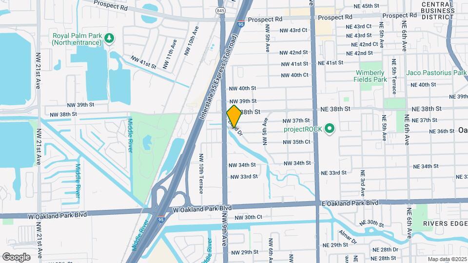 3610 Lloyd Dr, Unit Efficiency Map and Location Details