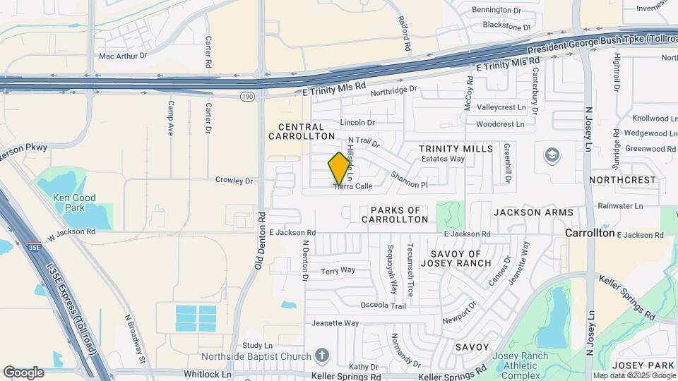 1312 Tierra Calle Map and Location Details