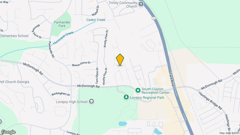 1754 Live Oak Ln Map and Location Details