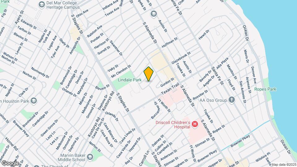 638 Glazebrook St Map and Location Details