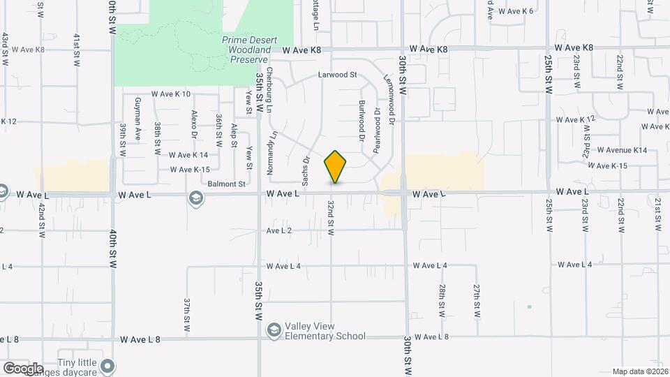 3162 Peachwood Dr Map and Location Details