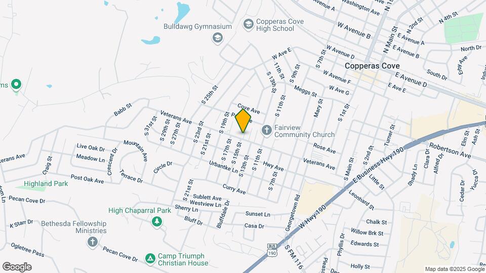 956 S 15th St Map and Location Details