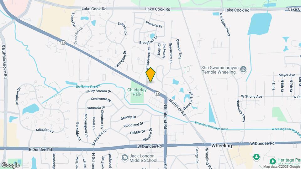 499 Mchenry Rd Map and Location Details