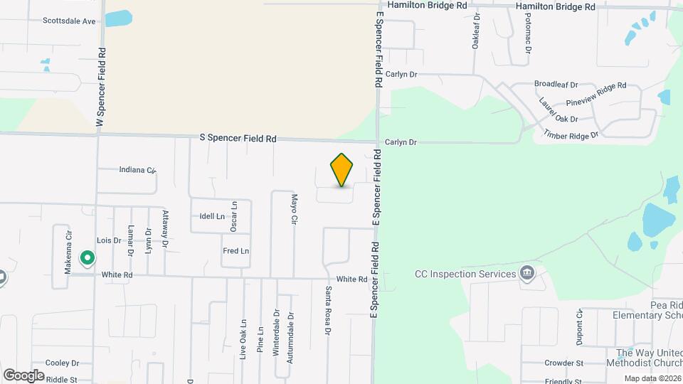 4533 Oak Orchard Cir Map and Location Details