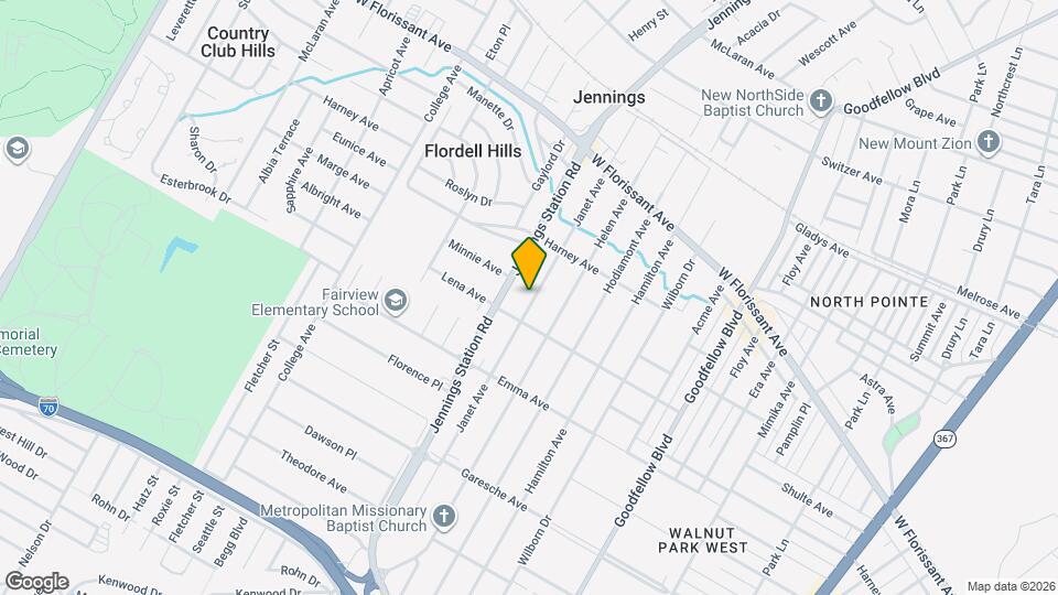 5617 Janet Ave Mapa y Detalles de la Ubicación