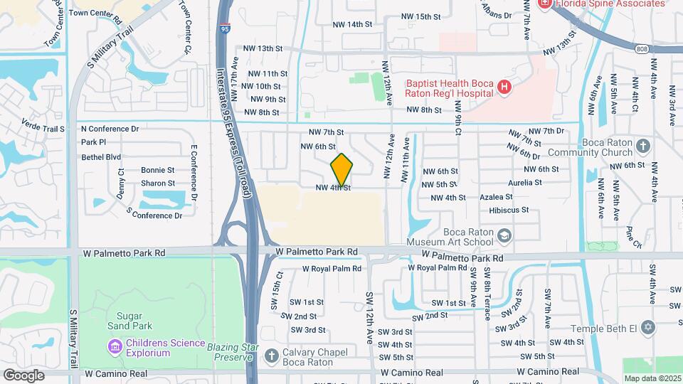 1318 NW 4th St Map and Location Details