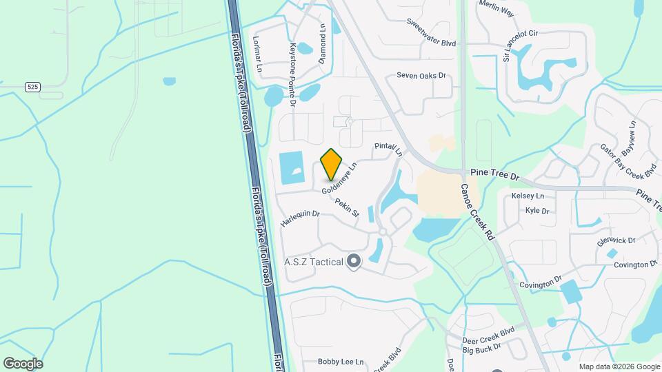 3433 Goldeneye Ln Mapa y Detalles de la Ubicación