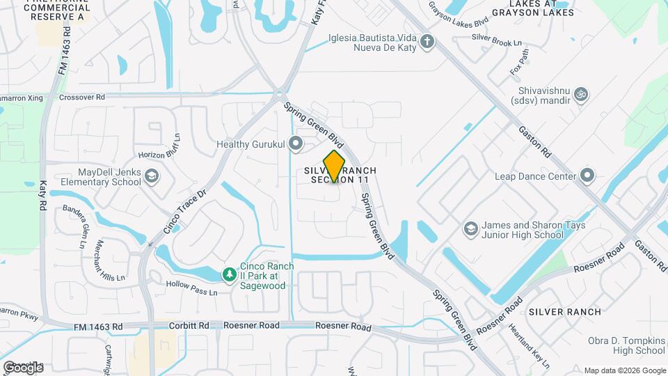 3002 Overbrook Meadow Ln Map and Location Details