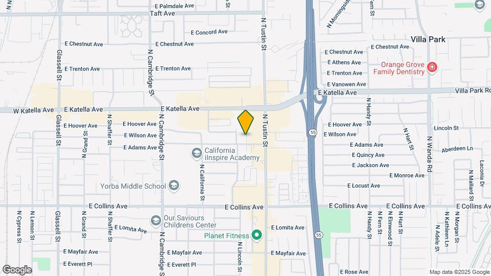 1140 N Shattuck St Map and Location Details