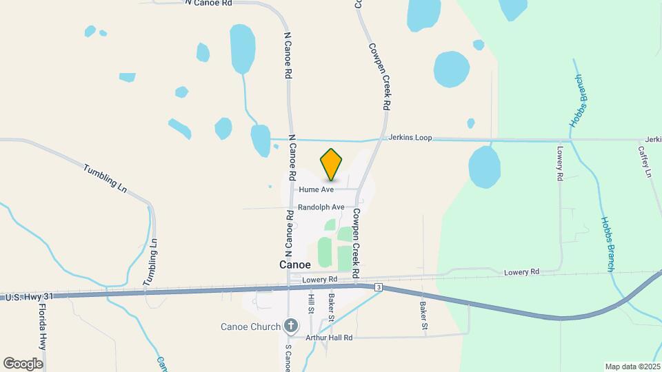 145 Hume Ave Map and Location Details