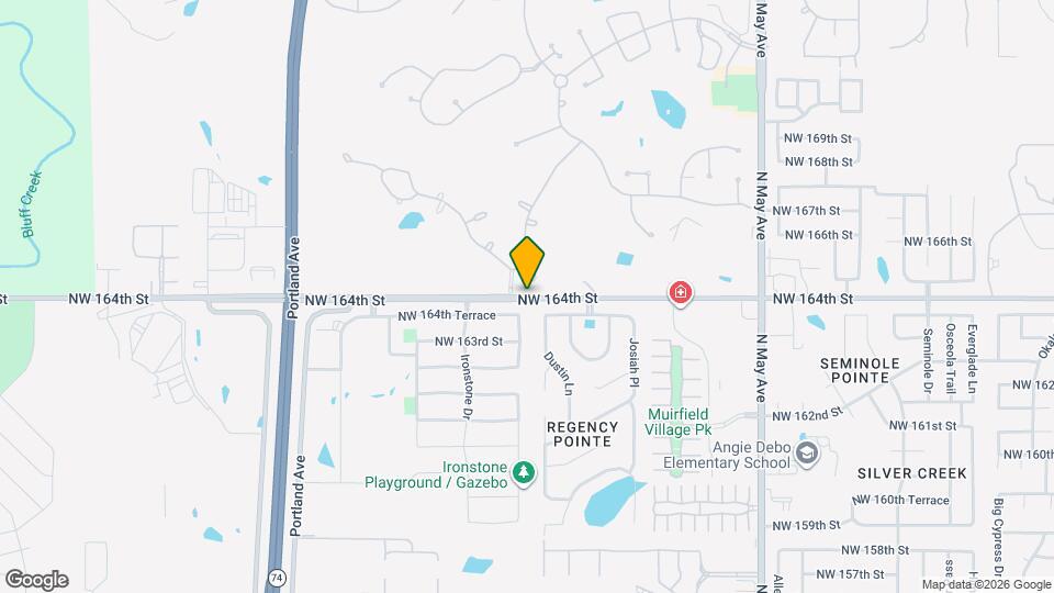 3313 NW 164th Terrace Map and Location Details