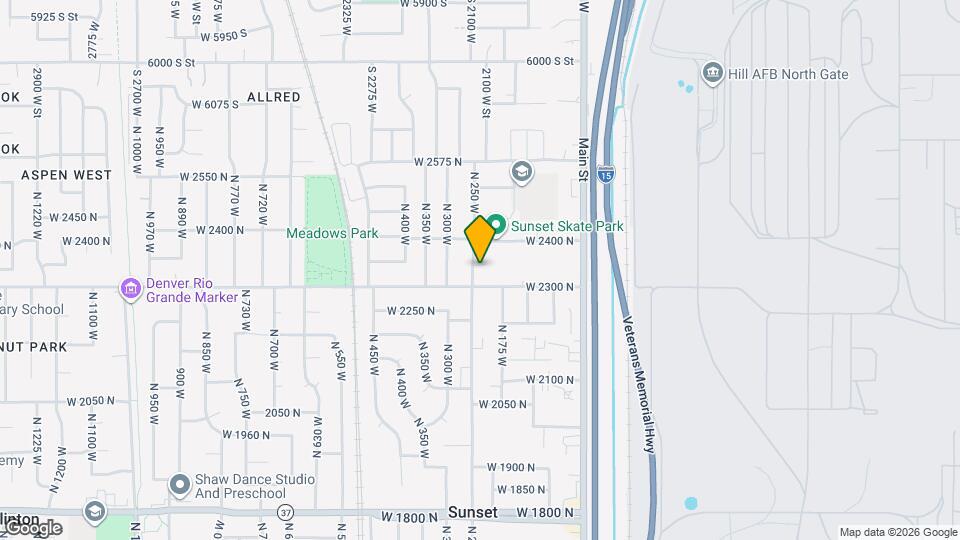 2340 N 250 W, Unit Unit 1 Mapa y Detalles de la Ubicación