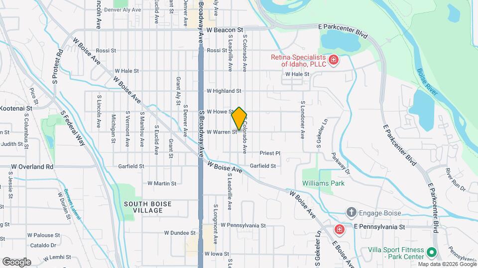 701 W Warren St Map and Location Details