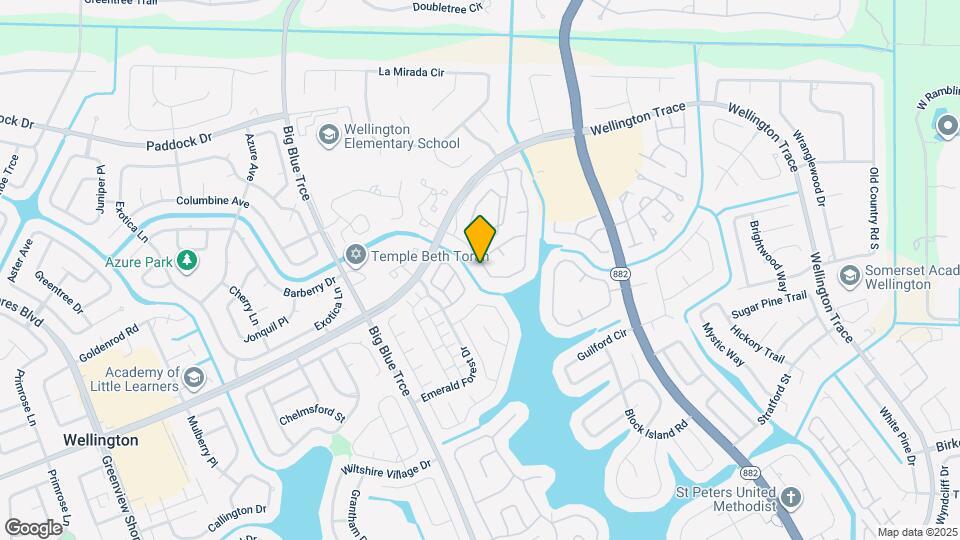 890 Lake Wellington Dr Map and Location Details
