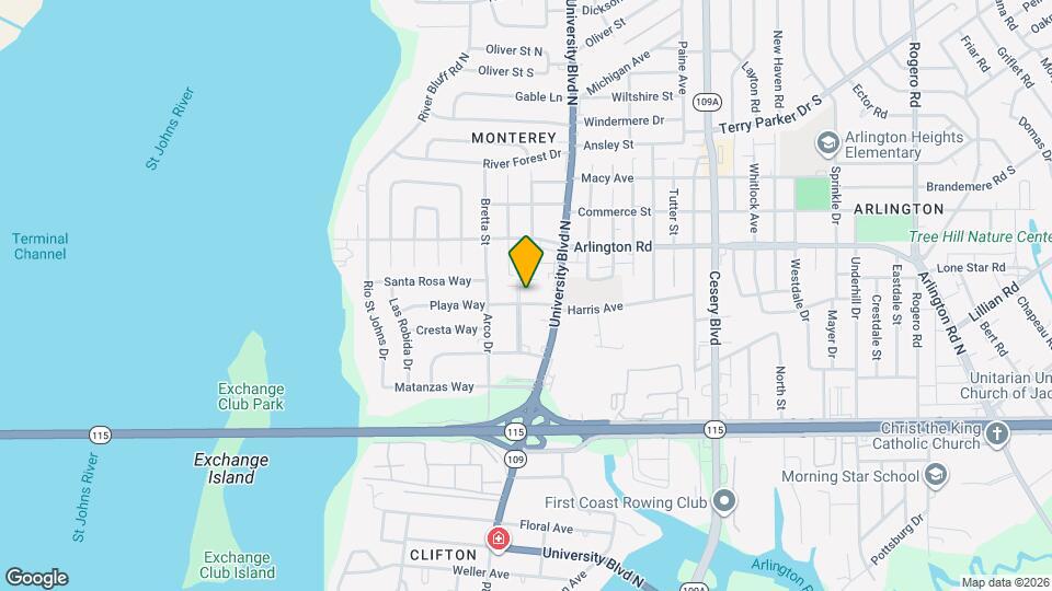 1103 Caliente Dr, Unit Caliente Dr. Map and Location Details