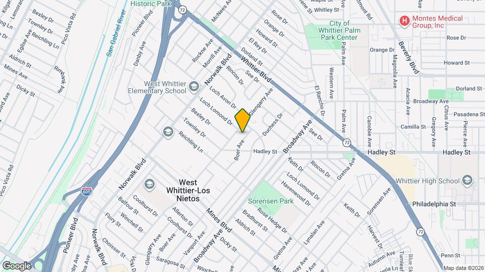 6727 Boer Ave Mapa y Detalles de la Ubicación