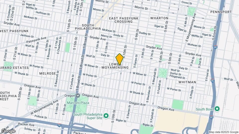 2337 S Alder St Map and Location Details