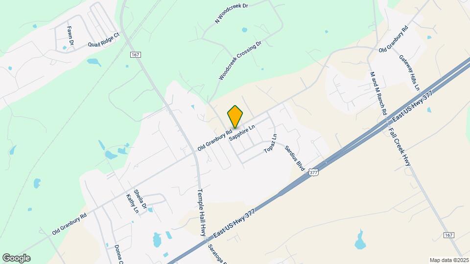 4504 Sapphire Ln Map and Location Details