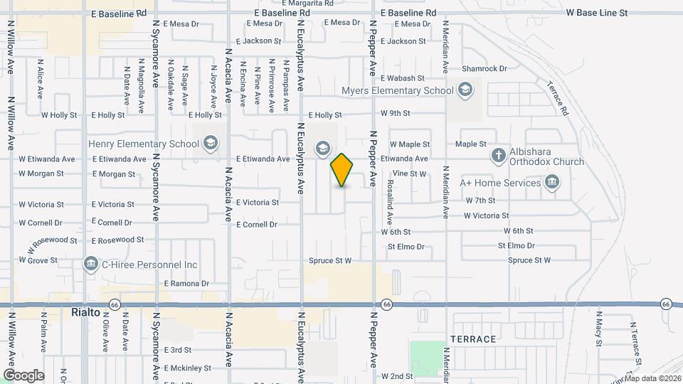 710 N Lamarr St Map and Location Details