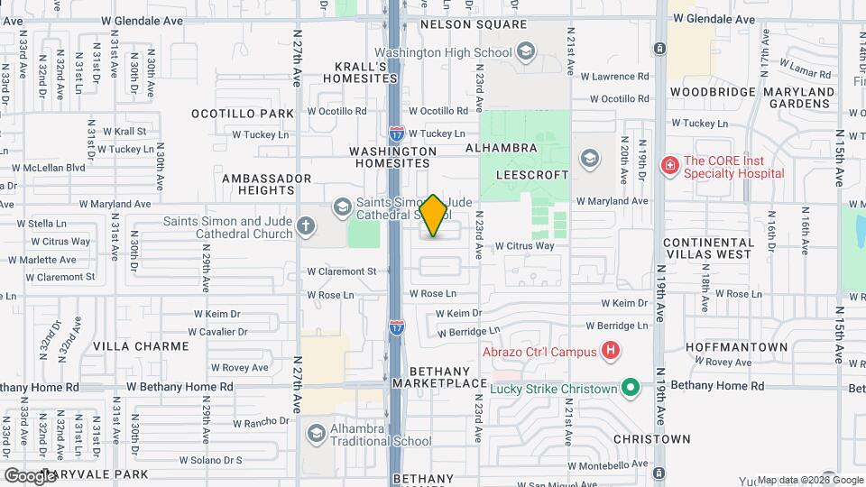 2405 W Citrus Way Map and Location Details