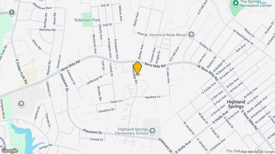 207 Newbridge Rd Map and Location Details
