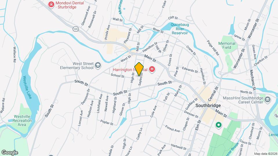 92 Sayles St Map and Location Details