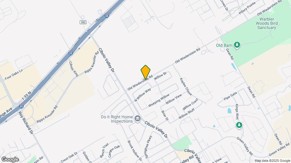 160 Hanging Moss Dr Map and Location Details