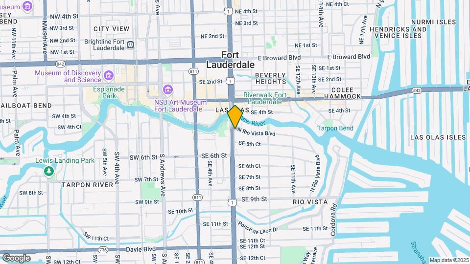 600 N Rio Vista Blvd Map and Location Details