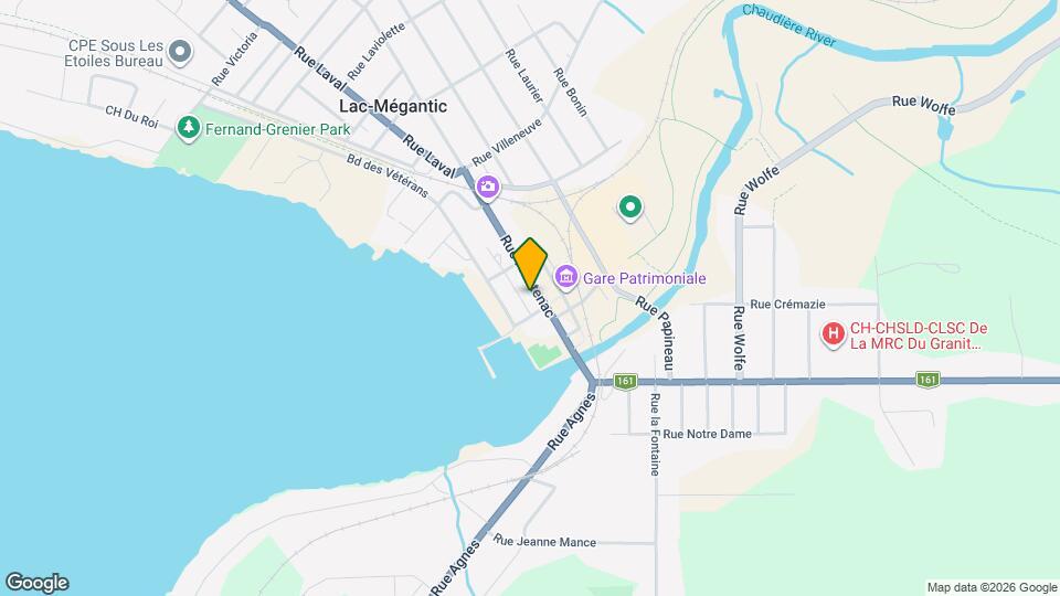 5445 Frontenac Rue Map and Location Details