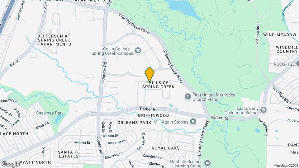 2816 Fieldlark Dr Map and Location Details