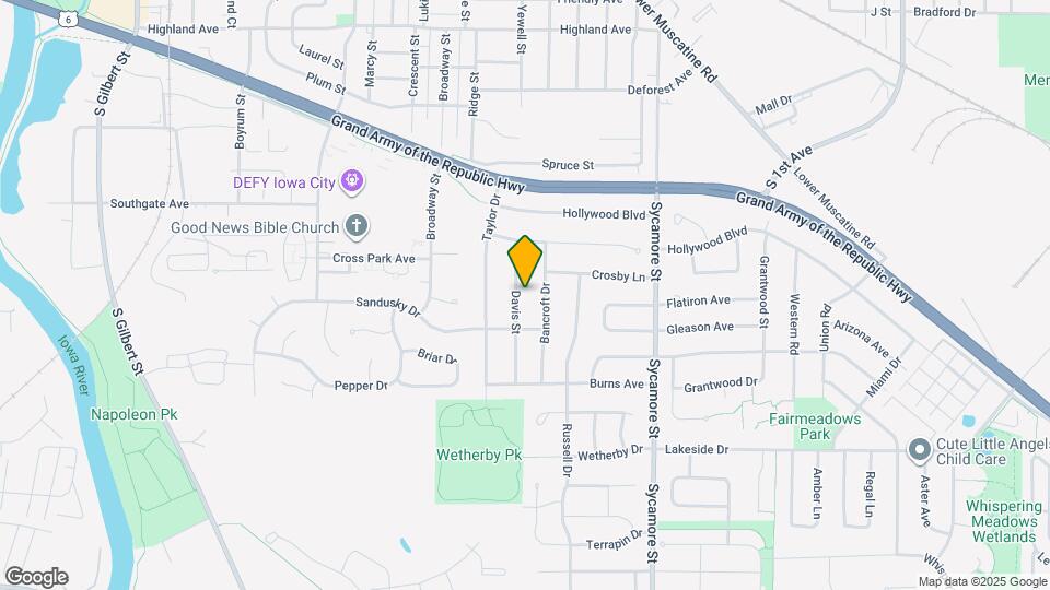 2130 Davis St Map and Location Details