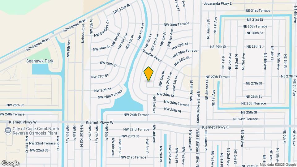 2609 NW 3rd Pl Map and Location Details
