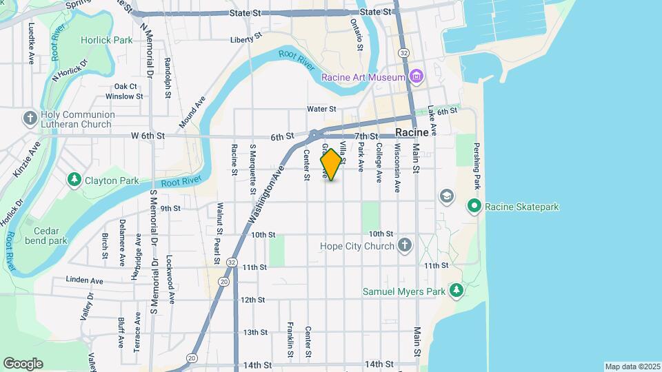 825 Grand Ave, Unit Upper Map and Location Details