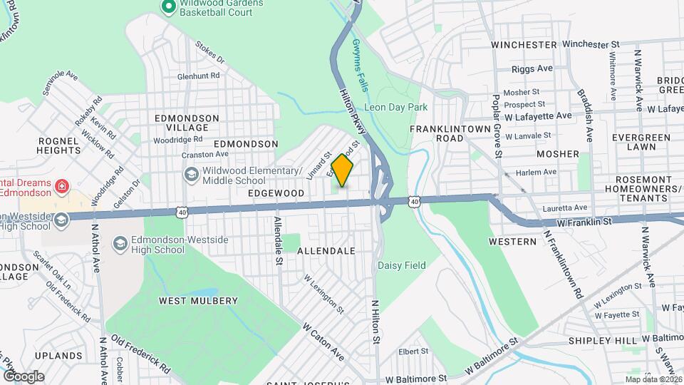 602 Denison St Map and Location Details