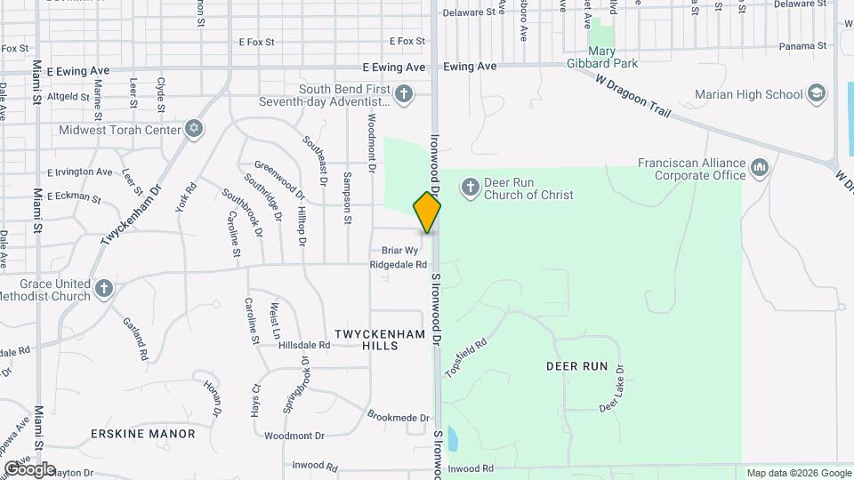 1976 Briar Wy Map and Location Details