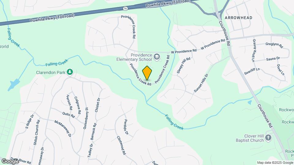 2418 Providence Creek Rd Map and Location Details