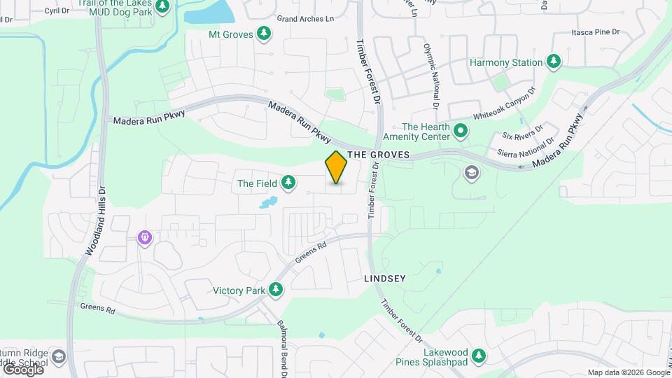 16307 Little Pine Creek Dr Map and Location Details