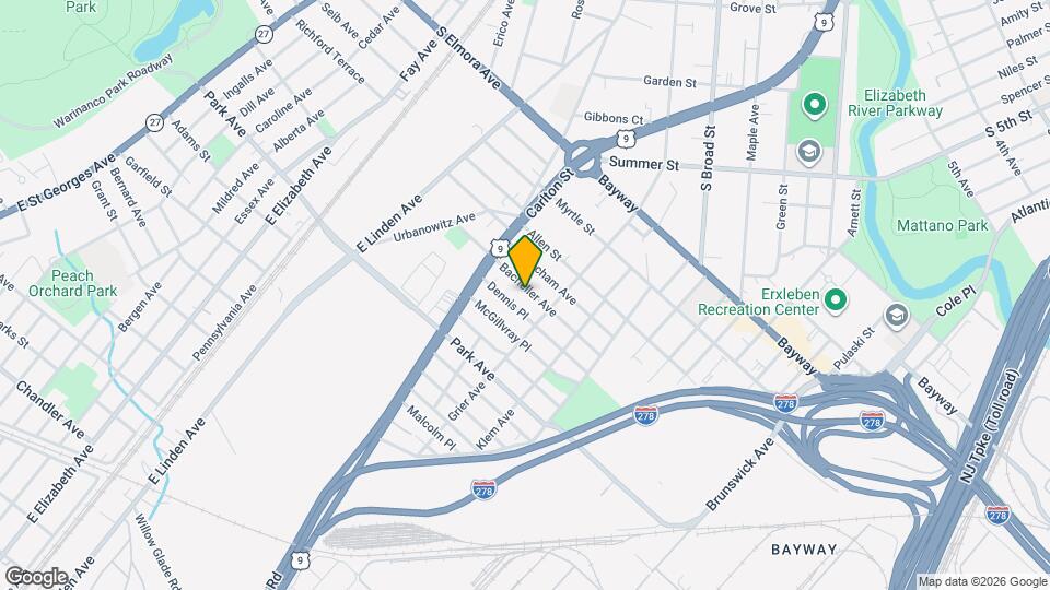 706 Bacheller Ave, Unit 2R Mapa y Detalles de la Ubicación