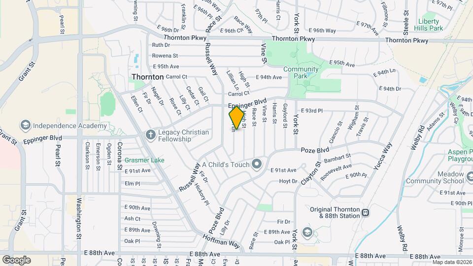 9240 Lillian Ln Map and Location Details