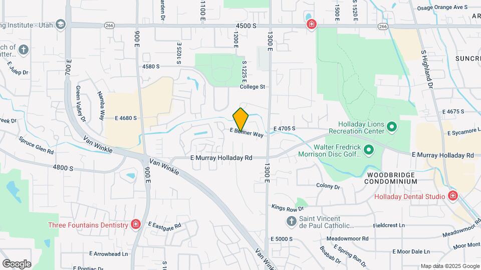 1210 E Bonner Way Mapa y Detalles de la Ubicación