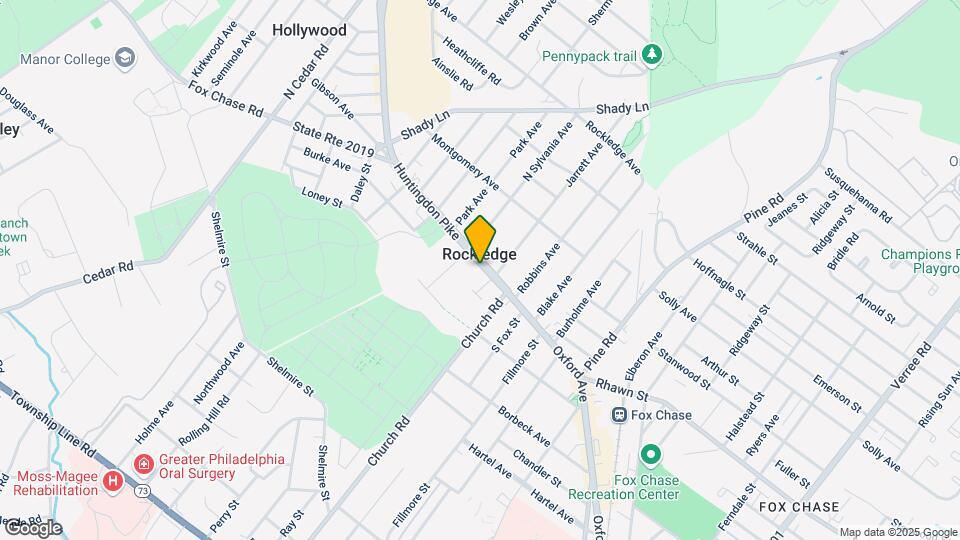 306 Huntingdon Pike Map and Location Details