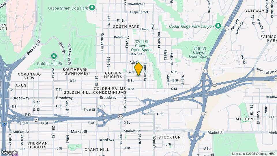 1208 31st St Map and Location Details