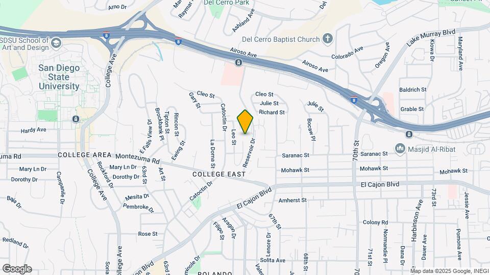 5165 Alumni Pl Map and Location Details