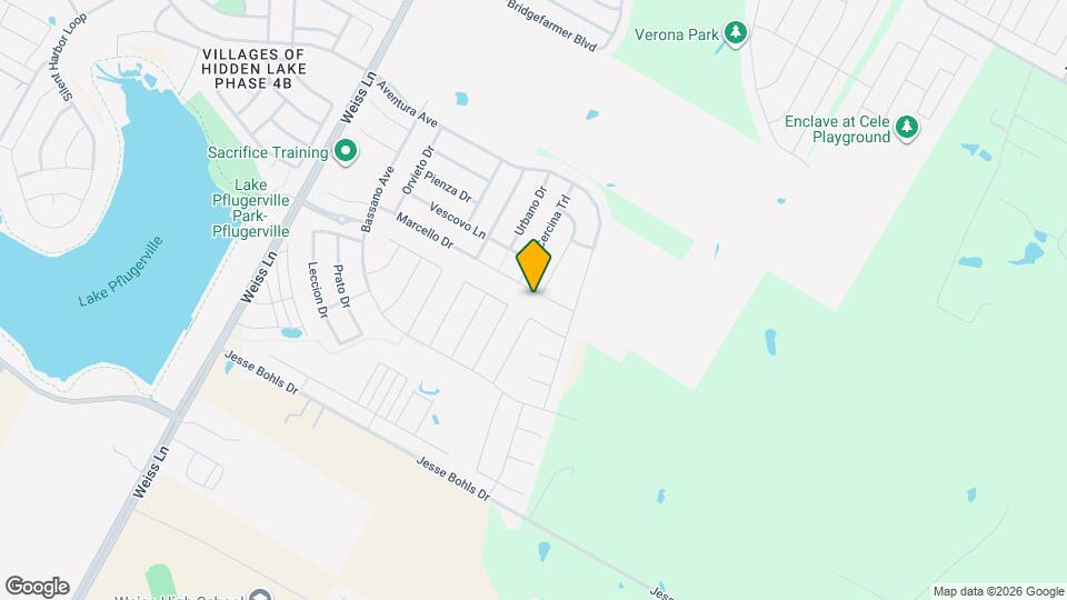 16737 Marcello Dr Map and Location Details